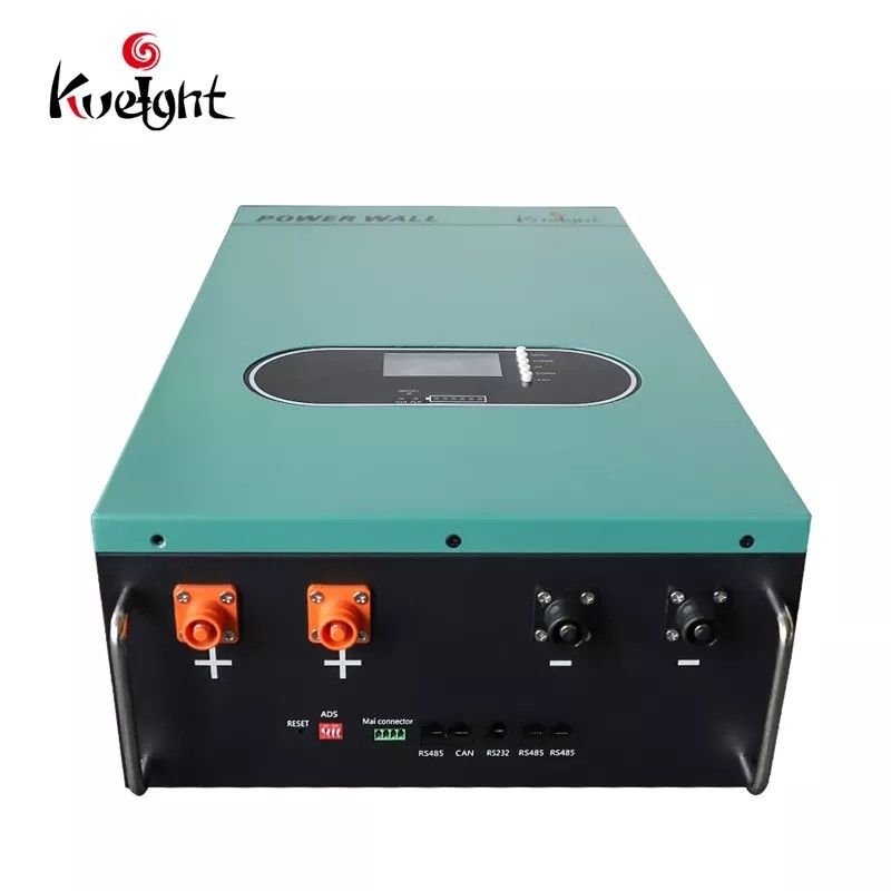 Remisage à énergie solaire des batteries de mur de maison d'industrie du paquet 51.2V RS485 de batterie de MPPT Lifepo4