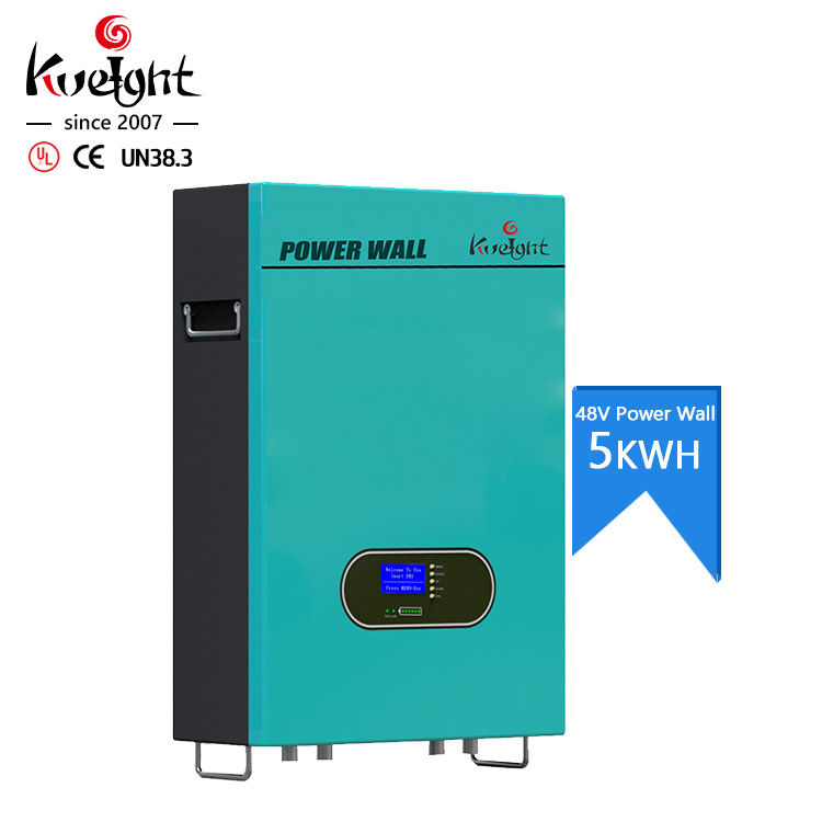 Remisage à énergie solaire des batteries de mur de maison d'industrie du paquet 51.2V RS485 de batterie de MPPT Lifepo4
