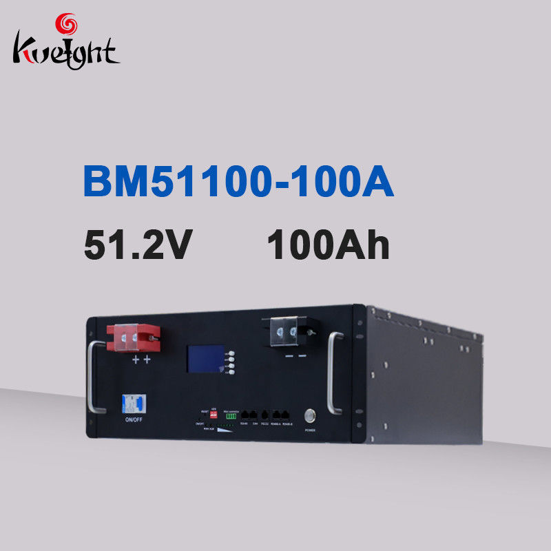Paquet BM51100-100A de batterie d'Ion Battery Module Solar Systems de lithium de LiFePO4 51.2V 100Ah