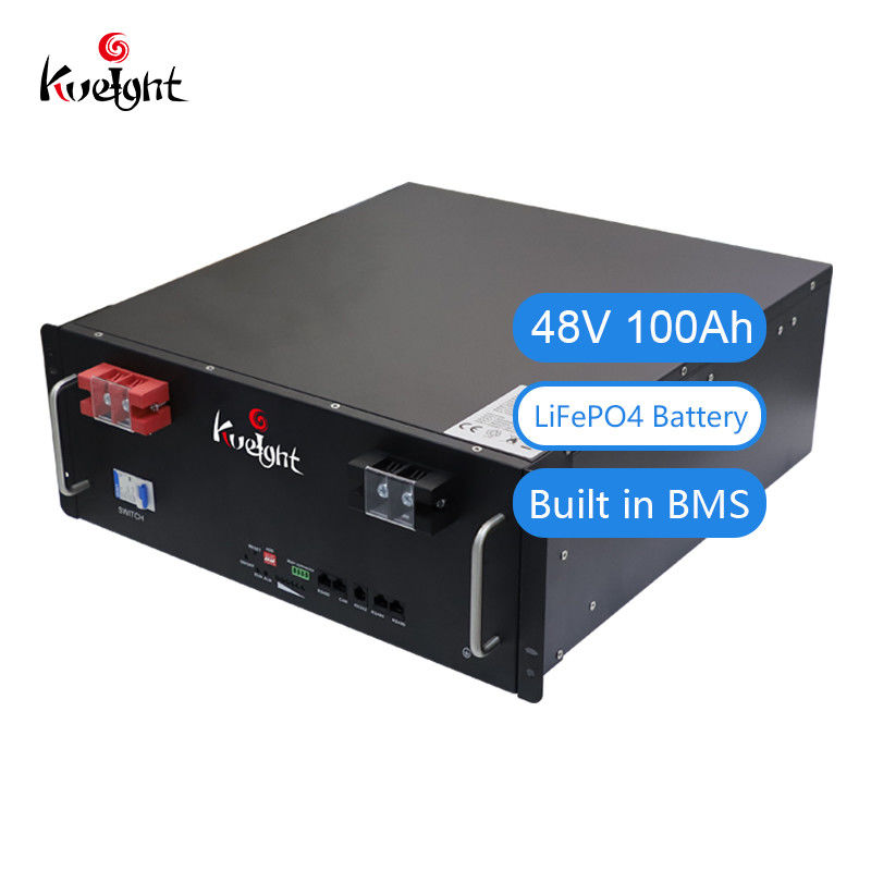 Paquet BM51100-100A de batterie d'Ion Battery Module Solar Systems de lithium de LiFePO4 51.2V 100Ah
