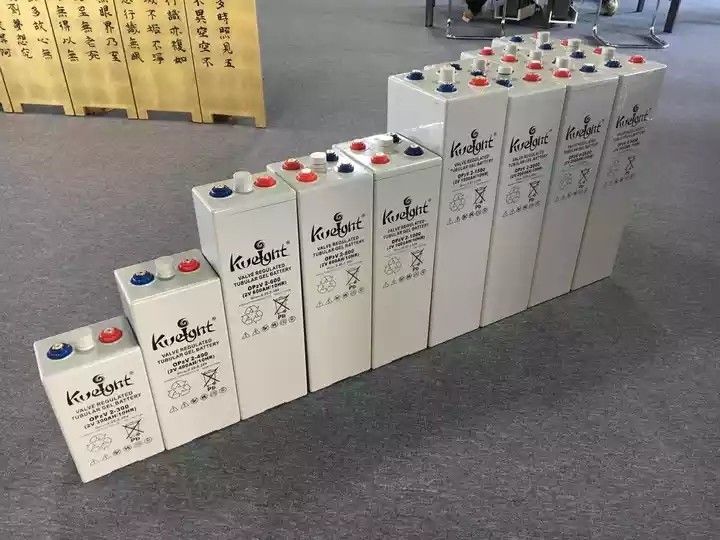 Système d'alimentation solaire de batterie au plomb de gel de la centrale solaire d'Opzv 2v 490ah Vrla
