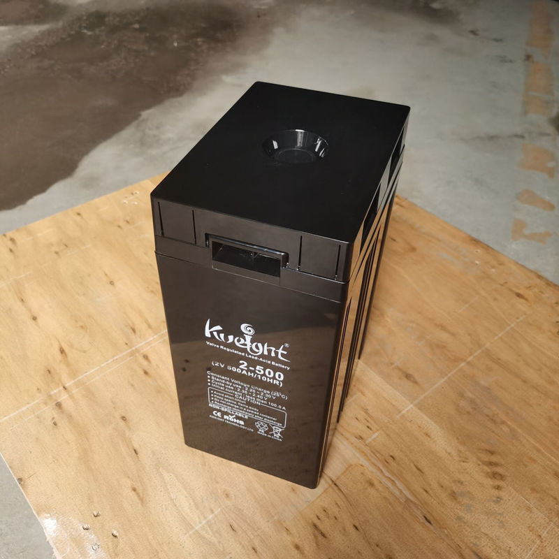 La charge solaire profonde d'acide de plomb de la batterie 2v 500ah de cycle de gel de Vrla Mf lève la batterie d'ENV