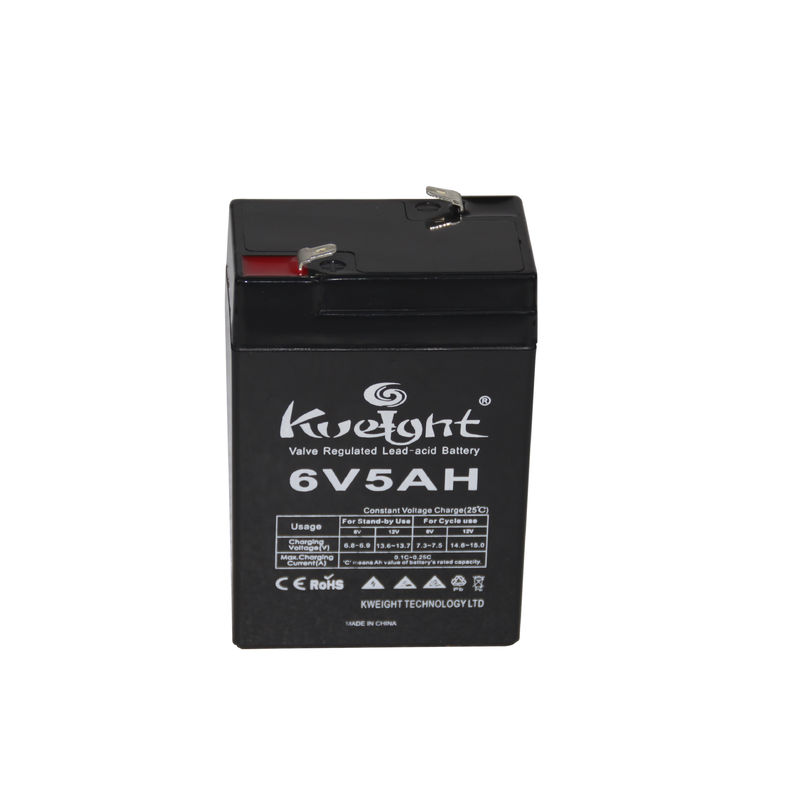 batteries au plomb exemptes d'entretien de batterie de missile air-sol de gel de 6v 5ah de cycle profond solaire de batterie