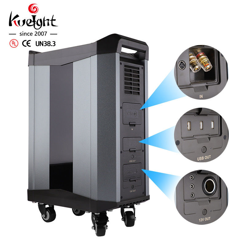 Stockage de l'énergie portatif tout-en-un 2000w maximum pour la station à la maison 2515Wh de batterie de -grille de secours solaire à la maison de stockage