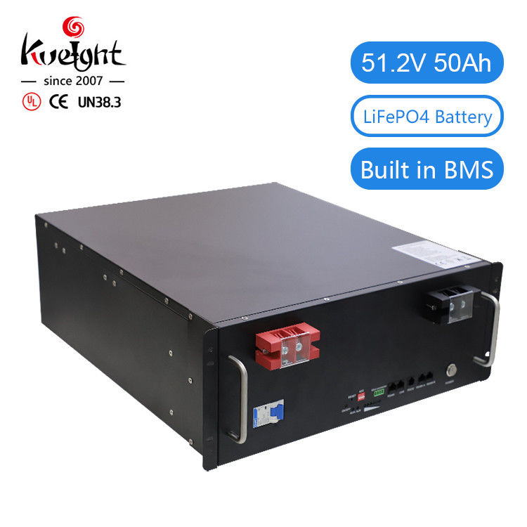 Batterie de fer de lithium de BMS Original 51.2v 50ah Lifepo4 pour le système à la maison de stockage de l'énergie