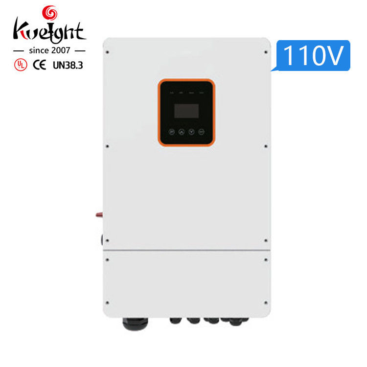 Dédoublez l'inverseur solaire hybride de phase 110V 8kW sur la grille outre de la norme des USA d'inverseur de grille